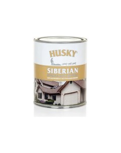 Краска для дерева SIBERIAN белая 0 9 л Husky