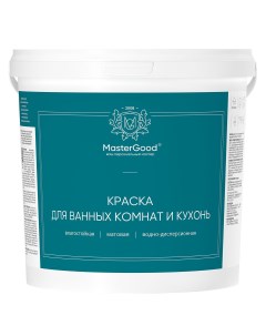 Краска акриловая для кухонь и ванных комнат 7 кг Master good