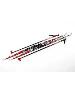 Лыжный комплект Brados с креплением NNN 205 step красно бело черный Stc