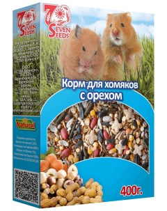 Сухой корм для хомяков Special с орехом 400 г Seven seeds