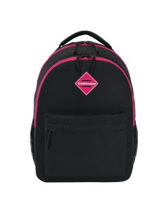Ученический рюкзак EasyLine с двумя отделениями 20L Black Pink Erich krause