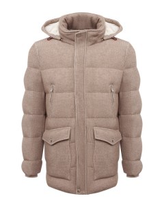 Кашемировый пуховик Brunello cucinelli