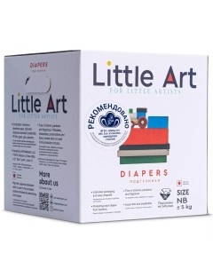 Подгузники 36 штук ПNB3 5кг Little art