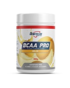 Аминокислоты Geneticlab BCAA Pro дыня 500 г Geneticlab nutrition