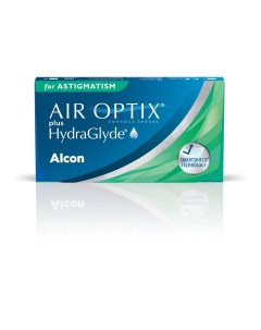 AIR OPTIX plus HydraGlyde Astigmatism 3 линзы R 8 7 5 00 1 25 170 Alcon