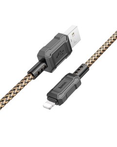 USB дата кабель Lightning X94 1M золотой Hoco