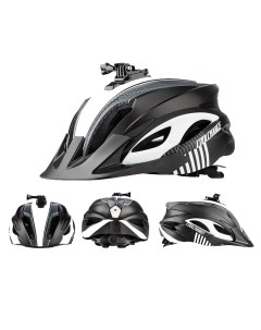 Велосипедный шлем с креплением GoPro TS88 58 62 см черный Coolchange