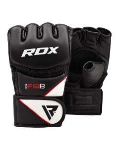 Перчатки ММА F12 MMA Grappling Gloves искусственная кожа черный XL Rdx