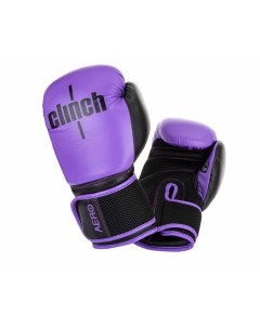 Перчатки боксерские Aero 2 0 фиолетово черные 12 унций Clinch