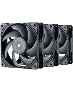 Комплект вентиляторов PH F120T30 120 мм 3000rpm 39 7 дБ 4 pin PWM 3шт PH_F120T30_BG_3P Phanteks