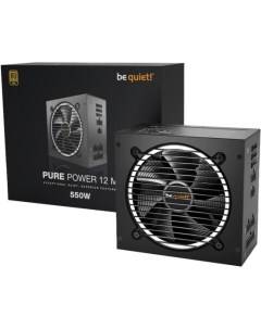 Блок питания 550 Вт ATX PURE POWER 12 M 120 мм 80 Plus Gold BN341 Be quiet!