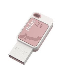 Флешка USB UA31 256ГБ USB3 2 розовый Netac