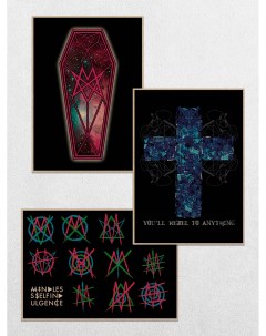 Постеры интерьерные Mindless Self Indulgence группа MSI Ru-print