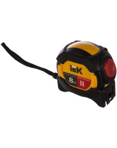 Рулетка 8 м x 2 5 см прорезиненный корпус Professional TIR10 3 008 Iek