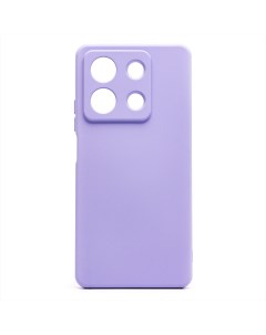 Чехол накладка Full Original Design для смартфона Xiaomi Redmi Note 13 5G силикон светло фиолетовый  Activ