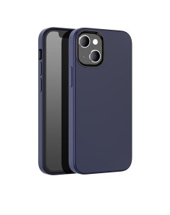Чехол силиконовый для iPhone 13 mini 5 4 Pure series темно синий Hoco