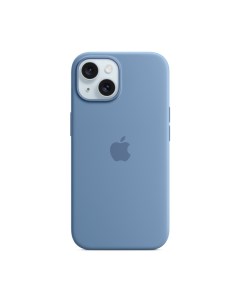 Чехол для iPhone 15 Silicone MagSafe Winter Blue 1 шт Apple