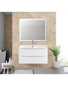 Подвесная раковина Albano 1000х455х145 мм BB1000 455 LV MR ALR Belbagno