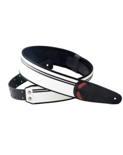 Ремень для гитары 8401070110767 Steady Mojo Race B and W Righton straps