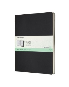 Блокнот Art Cahier 80стр мягкая обложка черный Moleskine