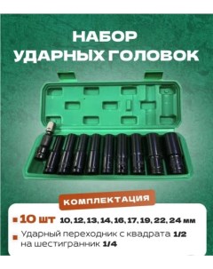 Набор торцевых головок RST 1 2 дюйма 11 предметов Razaian strong tools