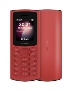 Мобильный телефон 105 DS красный Nokia
