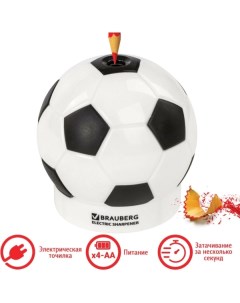 Точилка для карандашей Brauberg 228427 Football питание от батареек доп лезвие 228427 Football питан