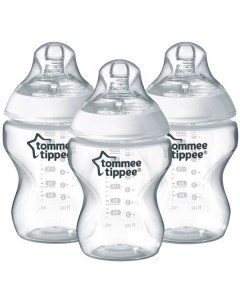 Бутылочка для кормления Closer to nature 260 мл 3 шт 0 Tommee tippee