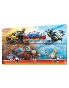 Skylanders SuperChargers Набор из трех фигурок Shark Tank Shark Shooter Terrafin Jet S Activision