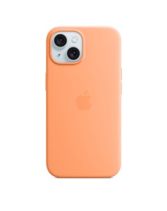 Чехол Silicone Case with MagSafe для iPhone 15 Orange Sorbet MT0W3 Apple