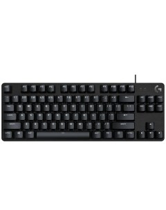 Клавиатура G412 TKL SE черный Logitech