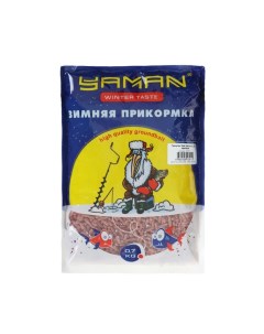 Прикормка зимняя 9415710 гранулы мотыль 700 г Yaman