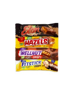 Спортивный батончик Wellnut Hazels Fitstick 12 шт по 45 г Fit kit