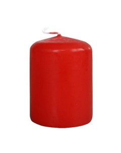 Свеча декоративная завод 40x50 см красная Омский свечной