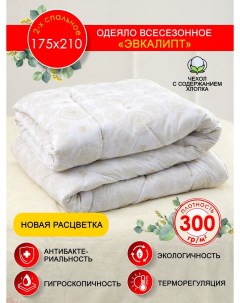 Одеяло Эвкалипт 2 х спальное 175х210см всесезонное Muratex