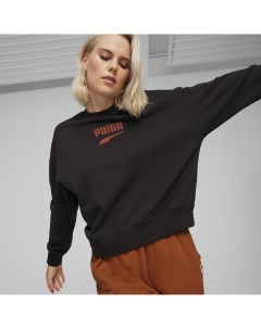 Джемпер Downtown Oversized Черный Puma