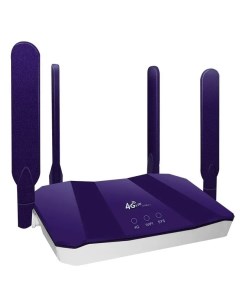 Wi Fi роутер WIFI РОУТЕР 4G фиолетовый I-telecom