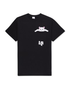 Футболка Broke The Pocket Pocket Tee Black Ripndip