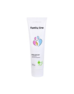 Крем для ног Family Line ланолином и Liv delano