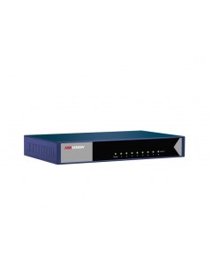 Коммутатор DS 3E0508 E B 8 RJ45 1000M 8й Uplink порт таблица MAC адресов на 4000 записей пропускная  Hikvision