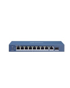 Коммутатор PoE DS 3E0510P E M 8хRJ45 1000M PoE с грозозащитой 6кВ Uplink порт 1000М Ethernet 1000М S Hikvision
