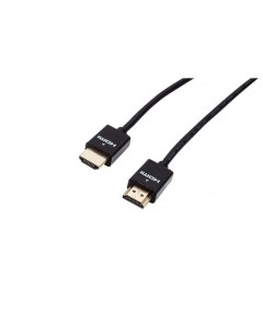 Кабель интерфейсный HDMI FL CProSL HM HM 1M 1 м slim ver 2 0b медь черный разъемы HDMI A male HDMI A Filum