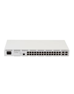 Коммутатор управляемый MES2428P 24x10 100 1000BASE T PoE PoE 4x10 100 1000BASE T 100BASE FX 1000BASE Eltex