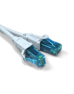 Кабель патч корд U UTP 5e кат 2м VAP A10 S200 RJ45 Серый Vention