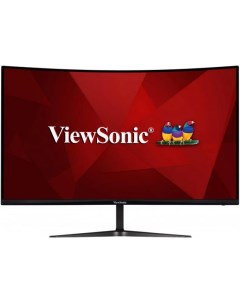 Монитор 32 VX3219 PC MHD 1920х1080 300cd m2 178 178 4000 1 80M 1 1ms Curved VGA 2 HDMI DP Tilt Speak Viewsonic