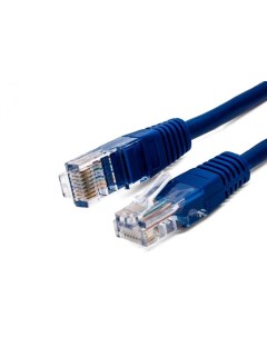 Кабель патч корд U UTP 6 кат 0 25м FL U6 0 25M BL 26AWG 7x0 16 мм омедненный алюминий CCA PVC синий Filum