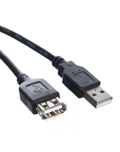 Кабель интерфейсный USB 2 0 TUS6990 1 5M удлинительный A M F 1 5m Telecom