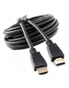 Кабель интерфейсный HDMI CCF2 HDMI4 10M 10м v2 0 19M 19M черный позол разъемы экран 2 ферр кольца Cablexpert