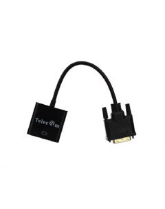 Кабель переходник TA491 DVI D 24 1 M VGA 15F 0 15m Telecom