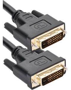 Кабель интерфейсный DVI DVI VDV6300 3M Dual Link 25M 25M 2 фильтра 3м Vcom